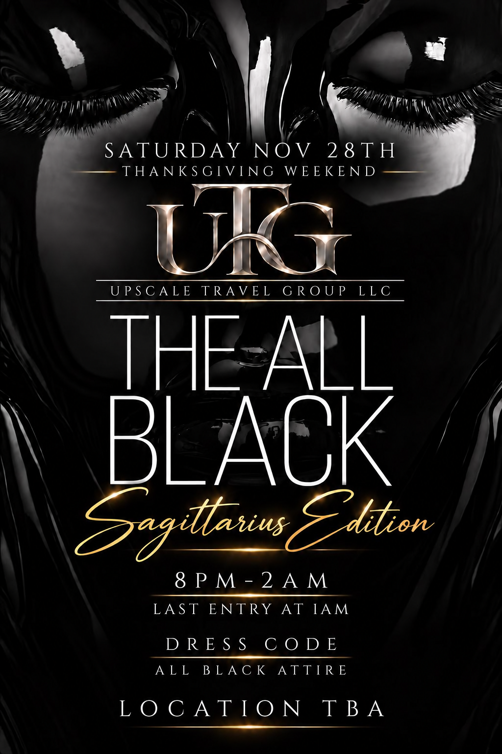 All black affair coming Thanksgiving weekend 2026