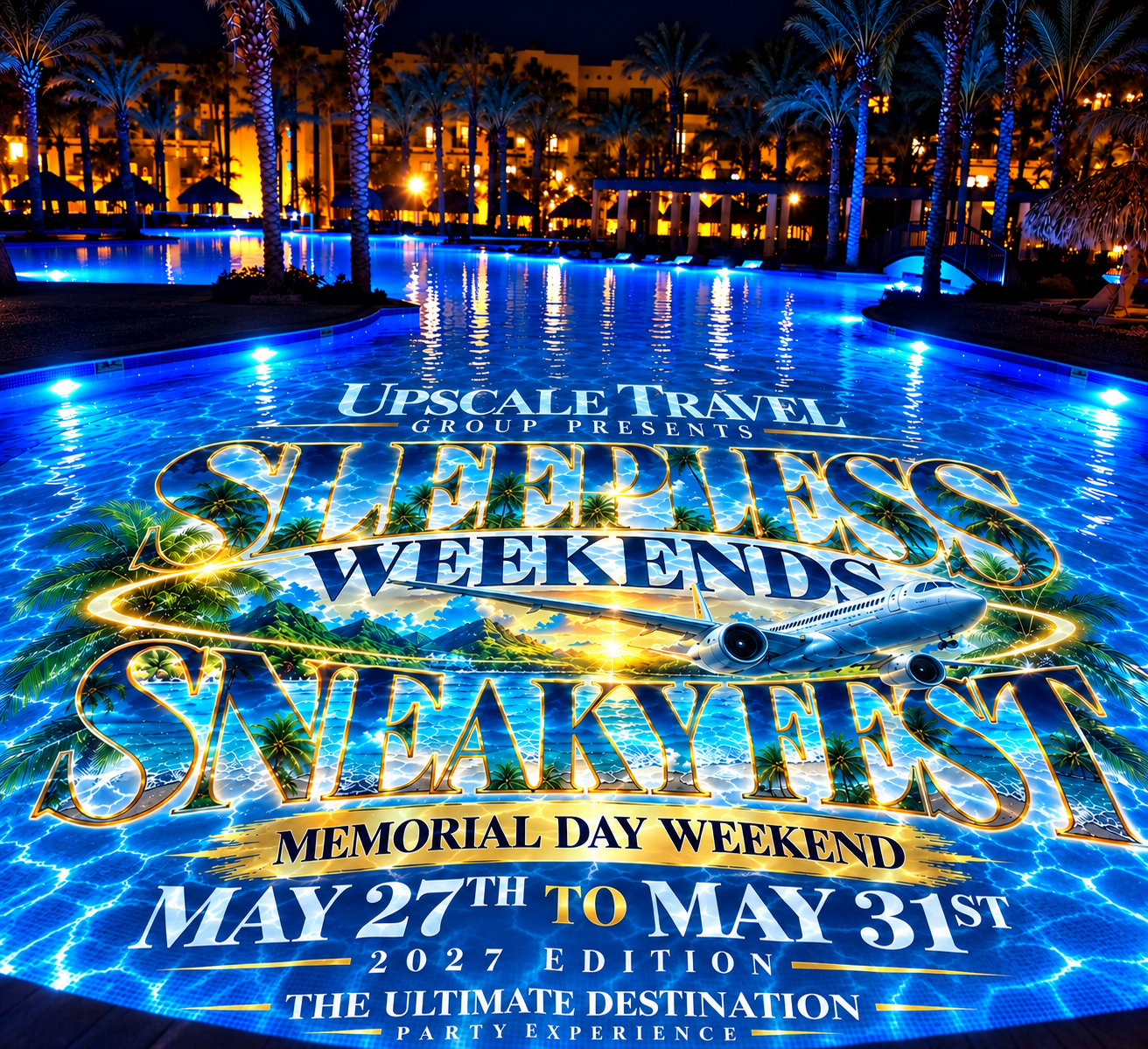 Sneaky Fest Memorial Weekend in DR May 27th to May 31 deposit $200