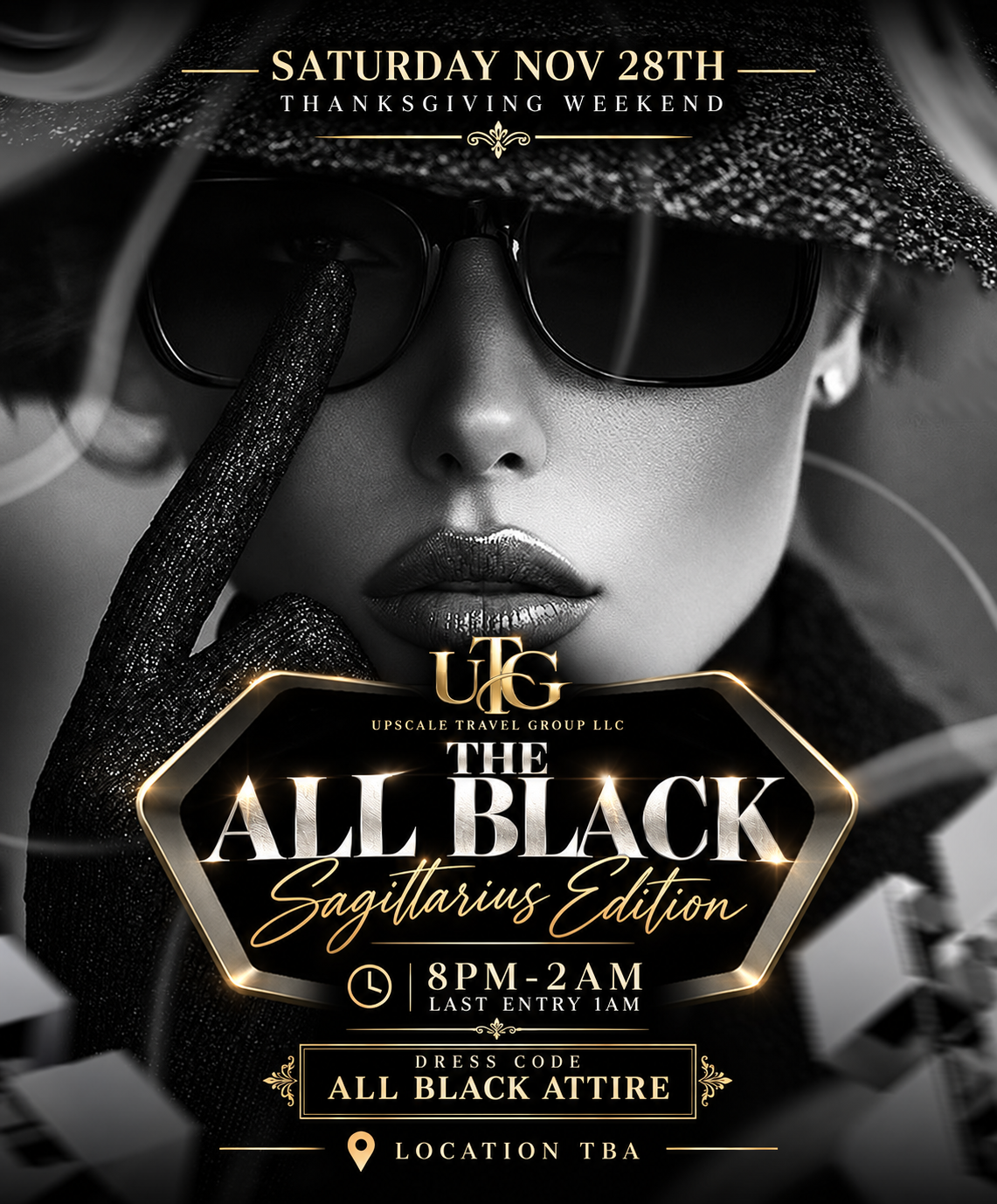 All black affair coming Thanksgiving weekend 2026