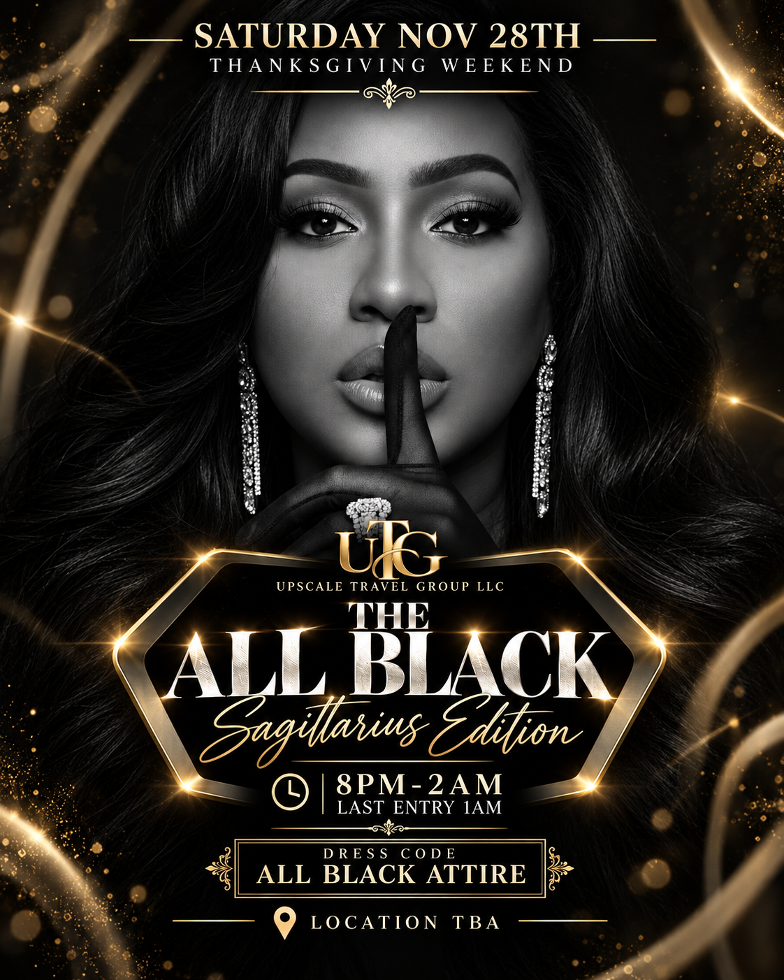All black affair coming Thanksgiving weekend 2026