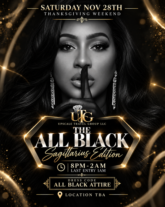 All black affair coming Thanksgiving weekend 2026
