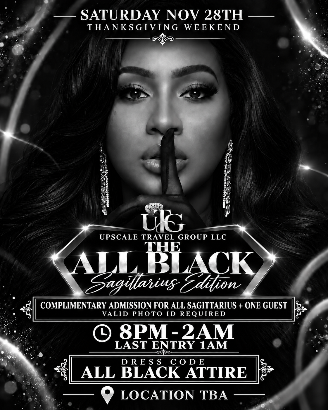 All black affair coming Thanksgiving weekend 2026