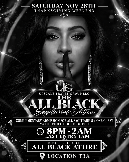 All black affair coming Thanksgiving weekend 2026