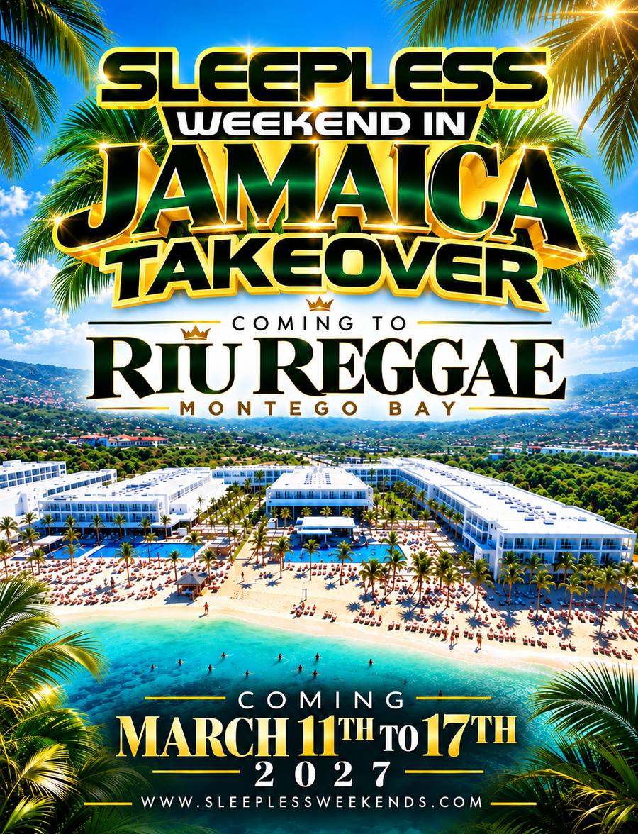 Sleepless weekend in Jamaica March 11th to 17th 2027