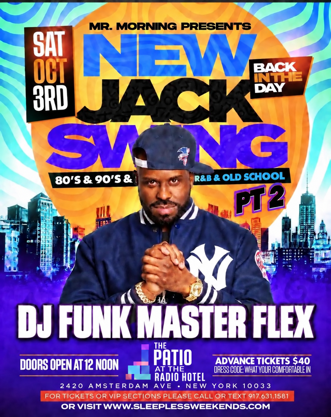 THE BIGGEST DAY PARTY SAT OCT 3RD @THE PATIO DOORS OPEN AT 12 NOON